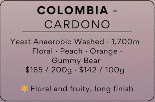 COLOMBIA - cardono
