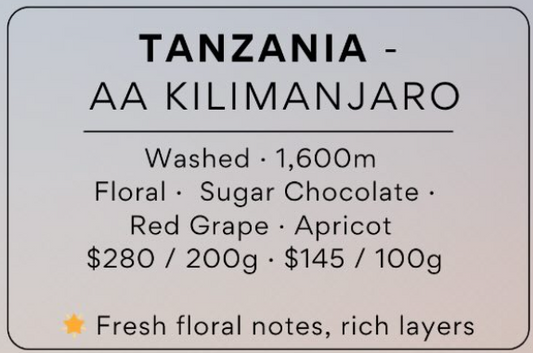 TANZANIA - AA Kilimanjaro