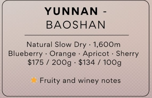 YUNNAN - baoshan